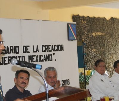 Alcalde Humberto Gutiérrez Reconoce Labor del Ejército Mexicano