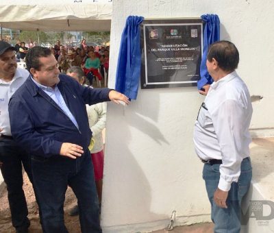 Gobierno Cumple Con Villa Morelos Entregando Espacios Públicos: MHGB