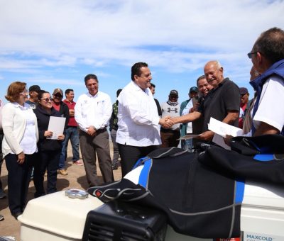 Entrega Gobernador Apoyos por 3.8 MDP a 471 Pescadores Ribereños   
