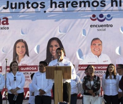 Inicia campaña Rubén Muñoz Álvarez, candidato a la Alcaldía de La Paz   