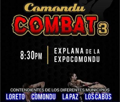 Espectáculo de Combat 3 en la Expo Comondú 2018