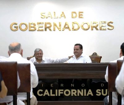 Se reúne Gobernador Carlos Mendoza con Presidente Electo Andrés Manuel López Obrador   