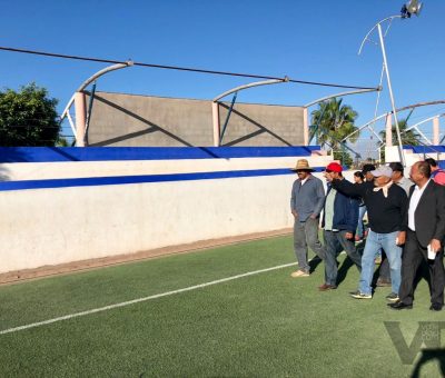 Rehabilitará Alcalde WVA Campos de Futbol Empastados