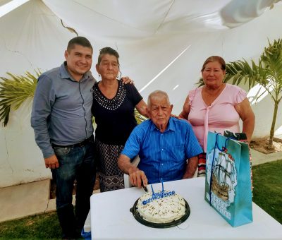 Gran celebración tuvo Don Fernando Rodríguez Talamantes